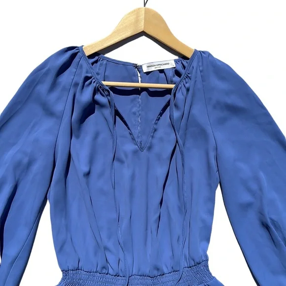 Amanda Uprichard Blue Romper - Picture 5 of 9